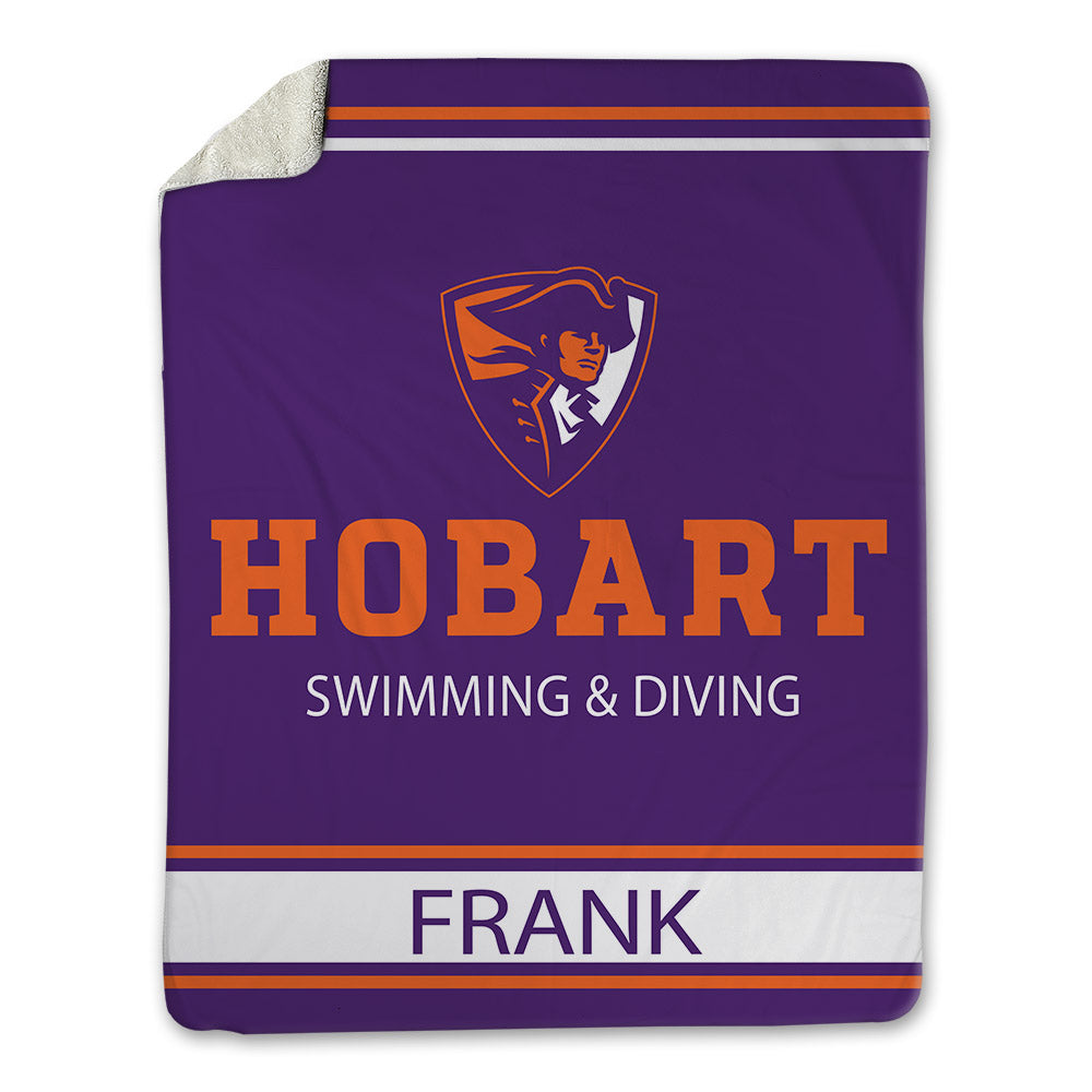 HWS - NCAA Men's Swimming & Diving : Holton Frank - Blanket-0