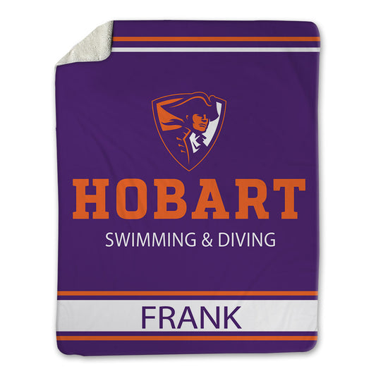 HWS - NCAA Men's Swimming & Diving : Holton Frank - Blanket-0