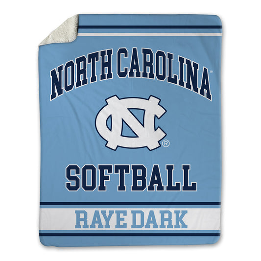 UNC - NCAA Softball : MaKenna Raye Dark - Blanket-0