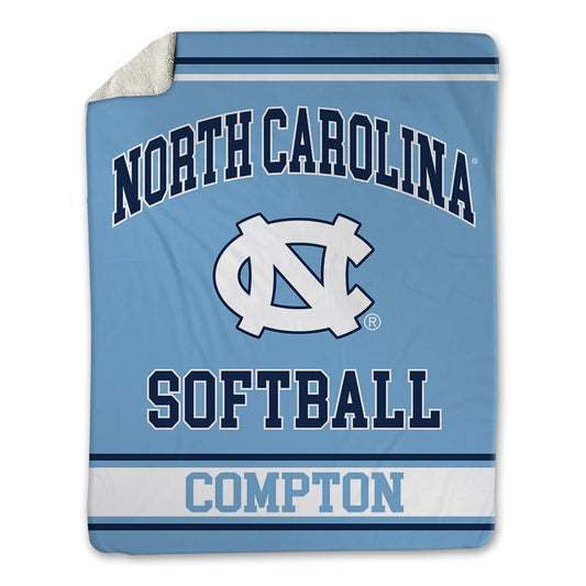 UNC - NCAA Softball : Carly Compton - Blanket-0