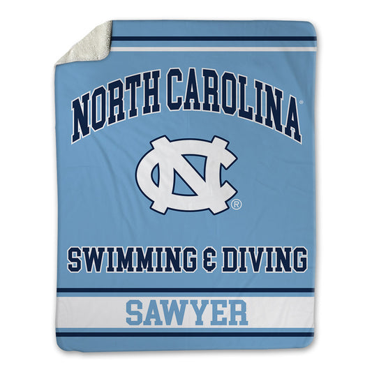 UNC - NCAA Women's Swimming & Diving : Lily Sawyer - Blanket-0