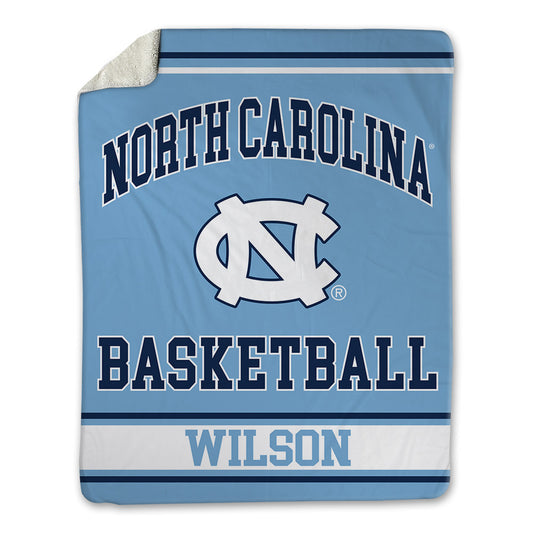 UNC - NCAA Men's Basketball : Caleb Wilson - Blanket-0