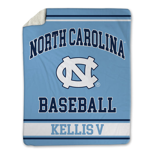 UNC - NCAA Baseball : Rom Kellis V - Blanket-0