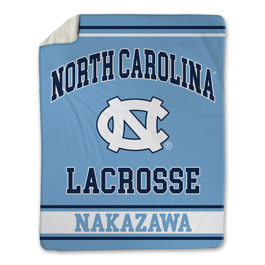 UNC - NCAA Women's Lacrosse : Negai Nakazawa - Blanket-0