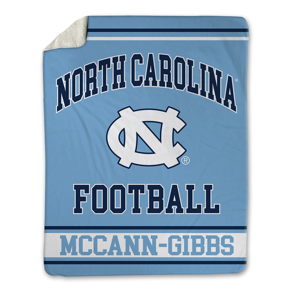UNC - NCAA Football : Adam McCann-Gibbs - Blanket-0