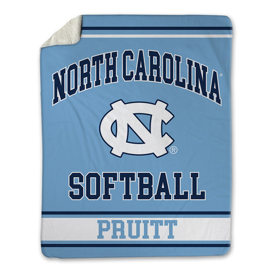 UNC - NCAA Softball : Ava Grace Pruitt - Blanket-0