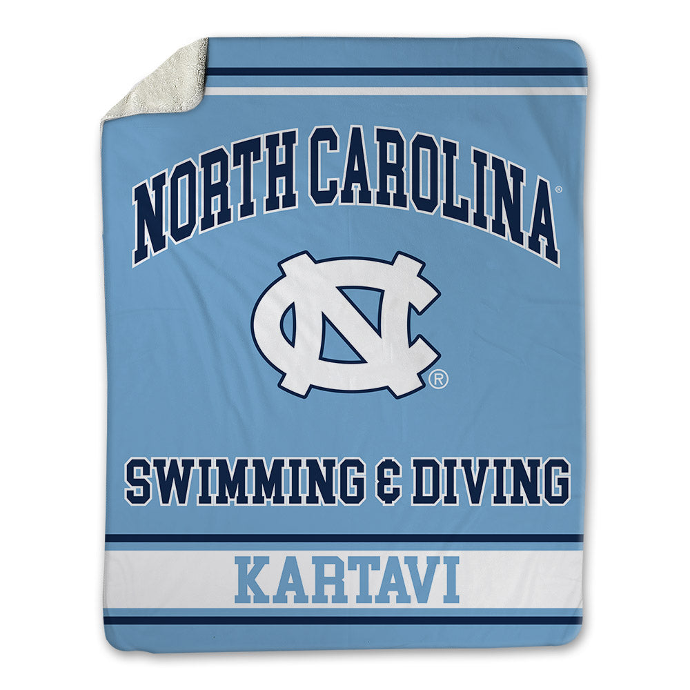 UNC - NCAA Men's Swimming & Diving : Martin Kartavi - Blanket-0
