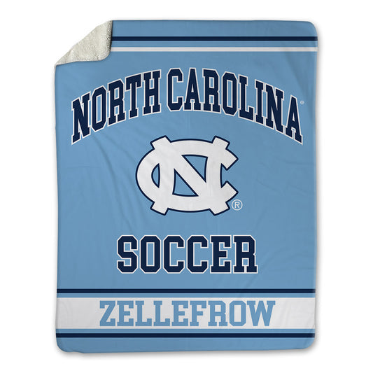 UNC - NCAA Men's Soccer : Ryan Zellefrow - Blanket-0
