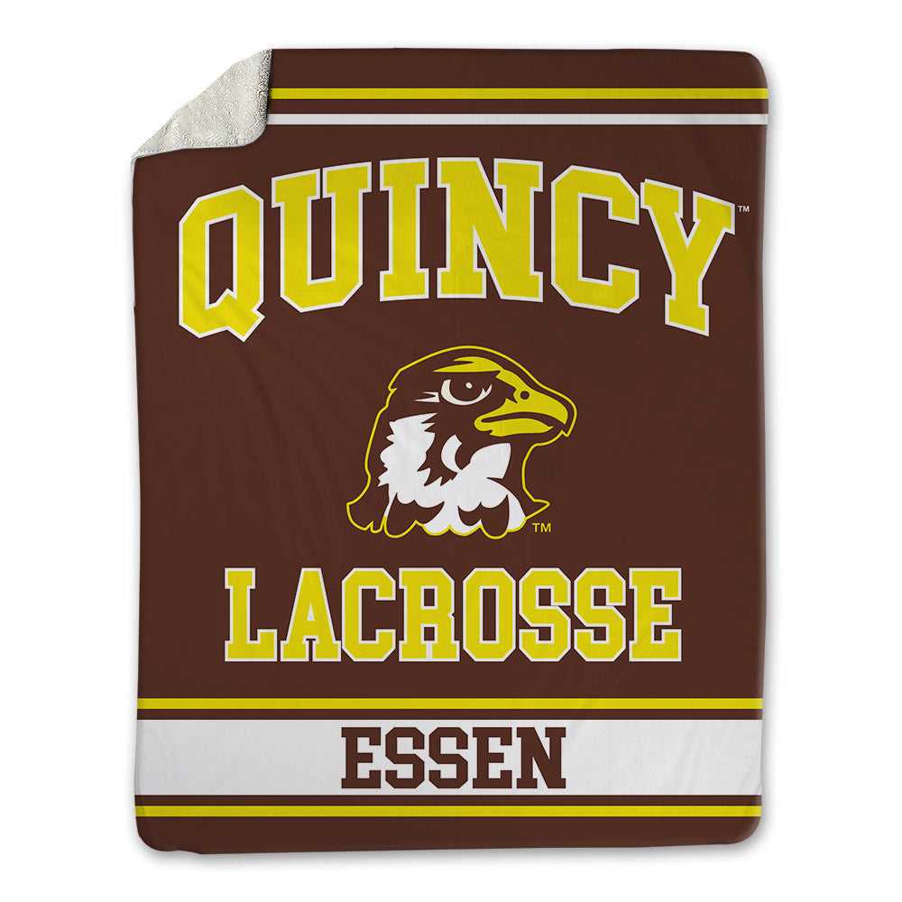 Quincy - NCAA Men's Lacrosse : Jameson Essen - Blanket-0