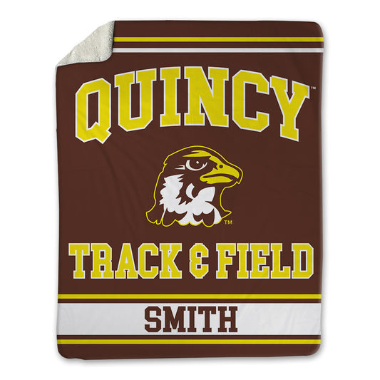 Quincy - NCAA Men's Track & Field : Aneas Smith - Blanket-0