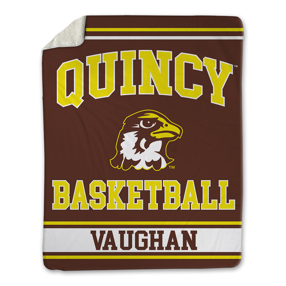 Quincy - NCAA Women's Basketball : Alivia Vaughan - Blanket-0