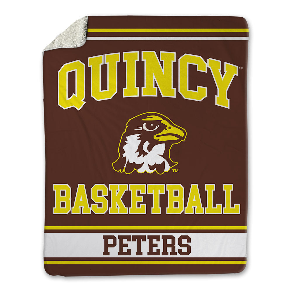 Quincy - NCAA Women's Basketball : Karly Peters - Blanket-0