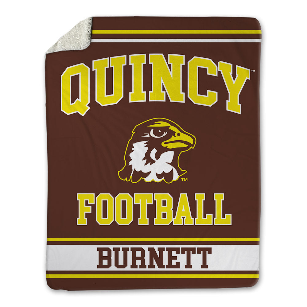 Quincy - NCAA Football : Jackson Burnett - Blanket-0