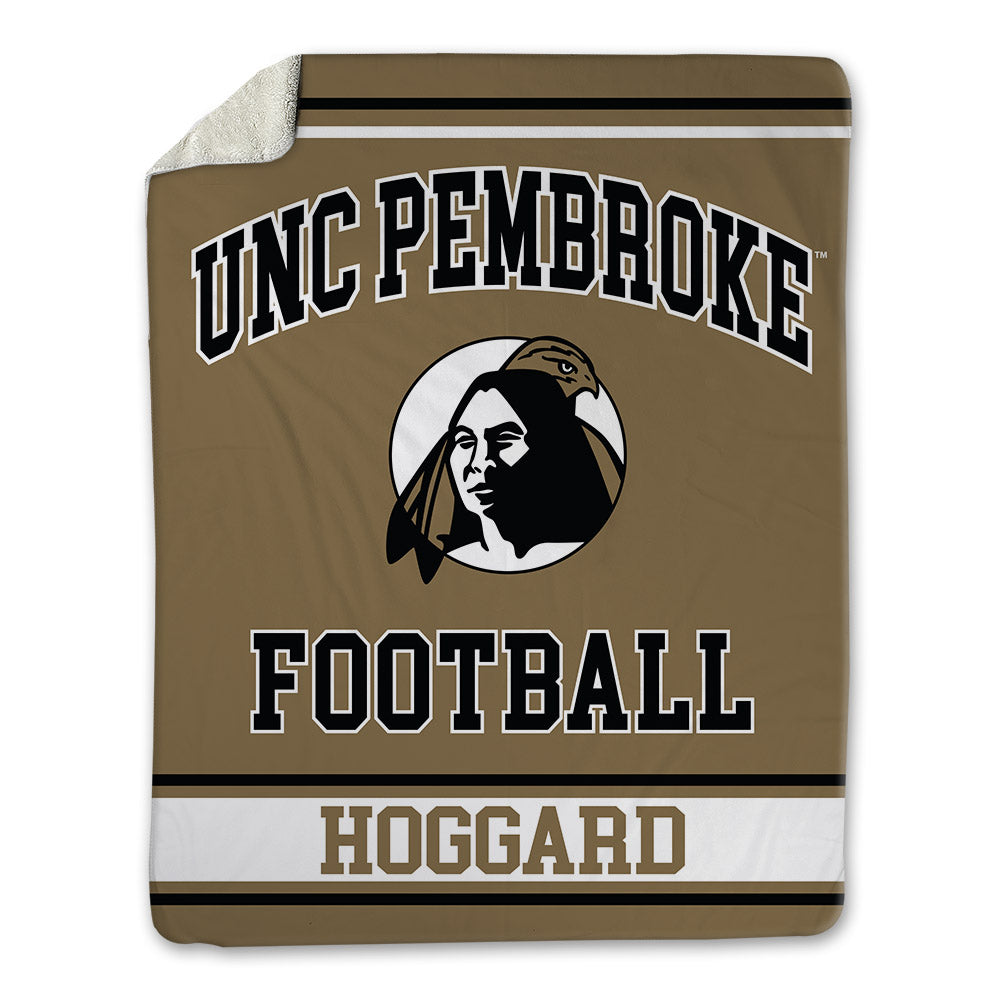 UNC Pembroke - NCAA Football : Aj Hoggard - Blanket-0