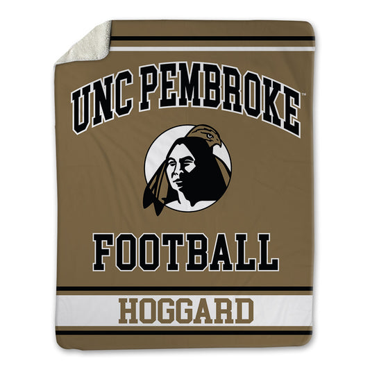 UNC Pembroke - NCAA Football : Aj Hoggard - Blanket-0