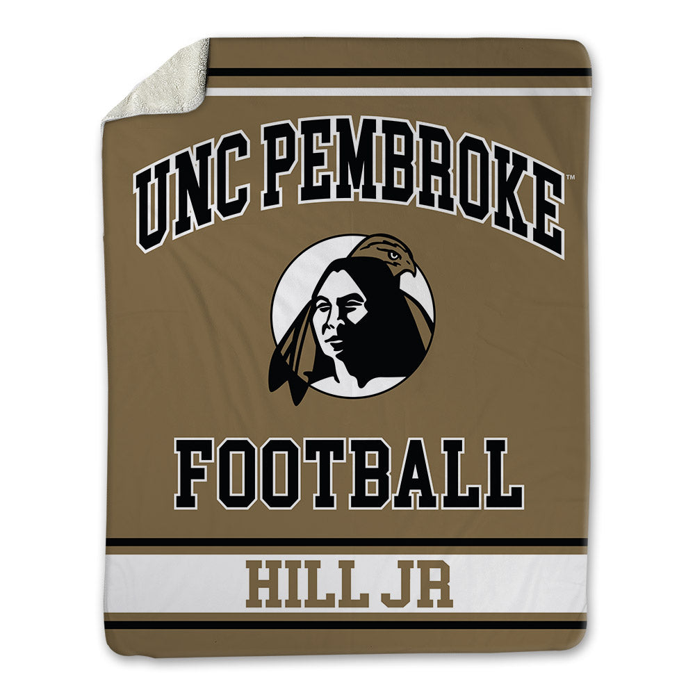 UNC Pembroke - NCAA Football : Andre Hill Jr - Blanket-0