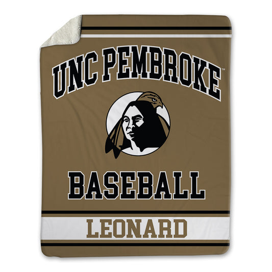 UNC Pembroke - NCAA Baseball : Jay Leonard - Blanket-0