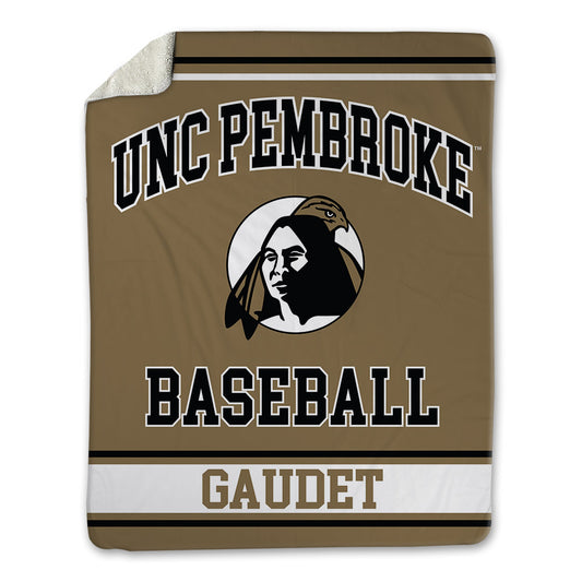 UNC Pembroke - NCAA Baseball : CJ Gaudet - Blanket-0