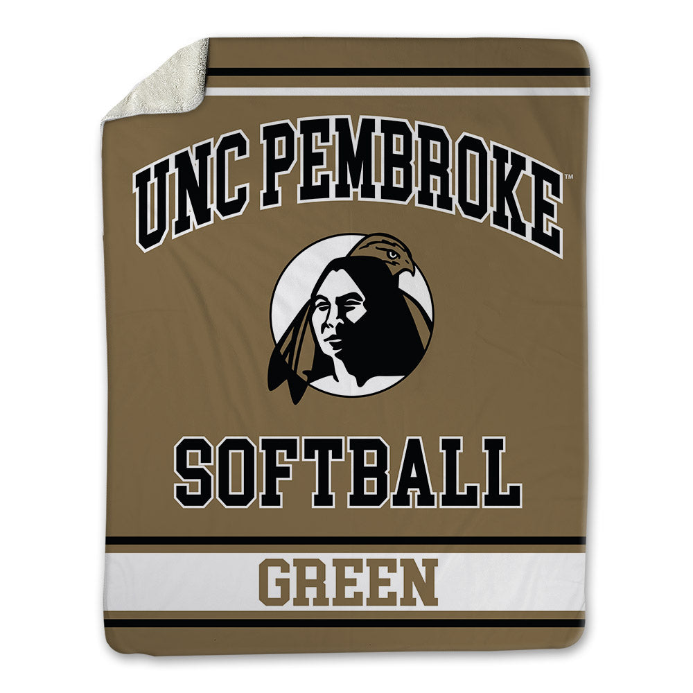 UNC Pembroke - NCAA Softball : Amariya Green - Blanket-0