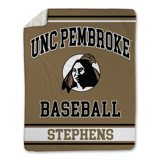 UNC Pembroke - NCAA Baseball : Daniel Stephens - Blanket-0