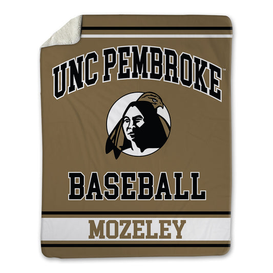 UNC Pembroke - NCAA Baseball : Mason Mozeley - Blanket-0