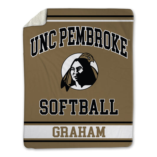 UNC Pembroke - NCAA Softball : Savannah Graham - Blanket-0