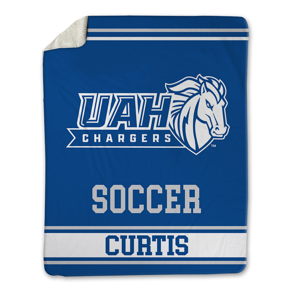 UAH - NCAA Women's Soccer : Chelsey Curtis - Blanket-0