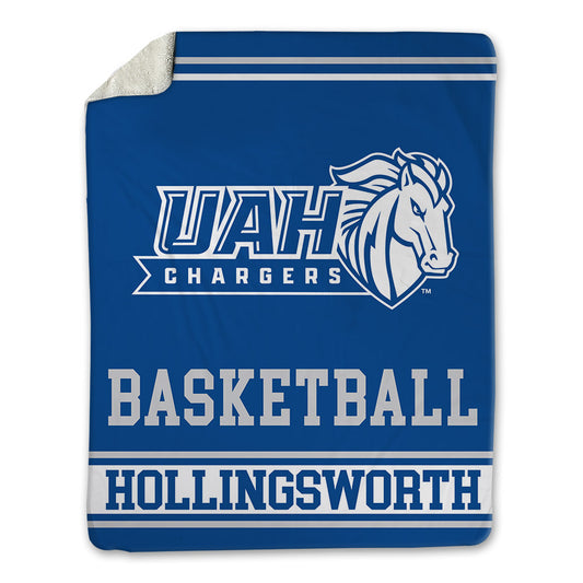 UAH - NCAA Women's Basketball : Mia Hollingsworth - Blanket-0