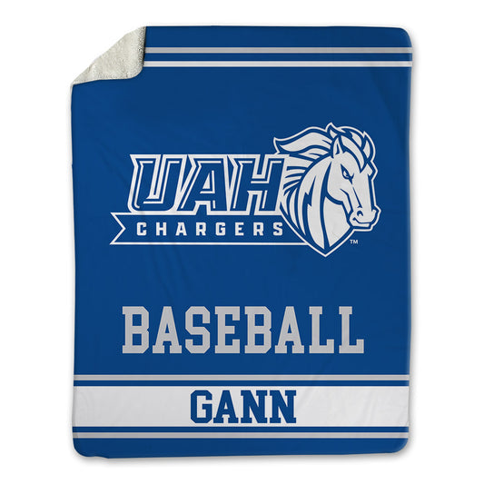 UAH - NCAA Baseball : Colman Gann - Blanket-0