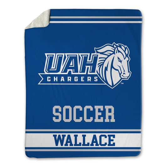 UAH - NCAA Women's Soccer : Anna Kate Wallace - Blanket-0