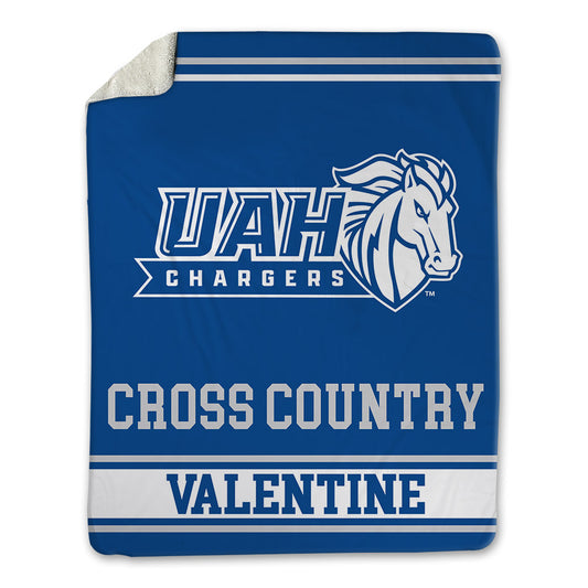UAH - NCAA Men's Cross Country : Maximus Valentine - Blanket-0