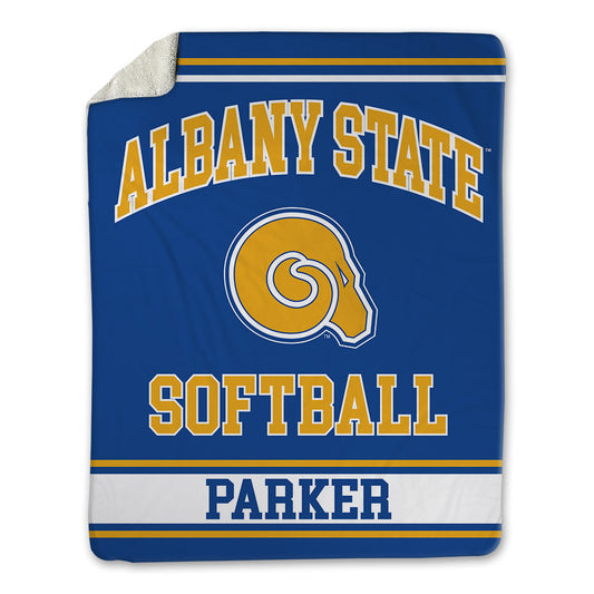 Albany State - NCAA Softball : Tranasia Parker - Blanket-0