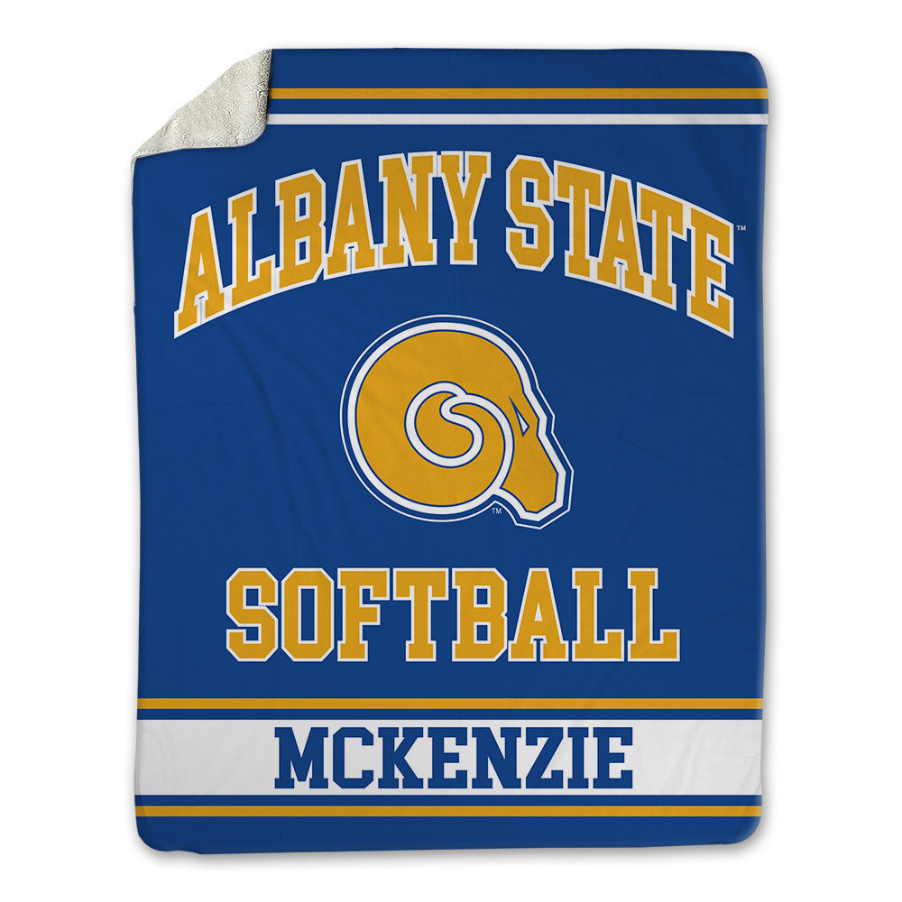 Albany State - NCAA Softball : Arianah Mckenzie - Blanket-0