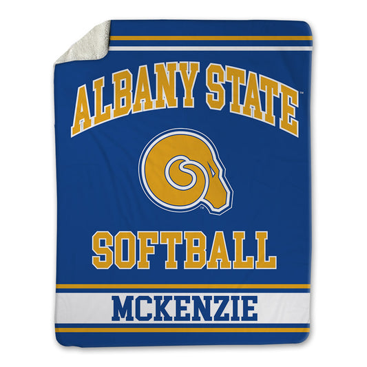 Albany State - NCAA Softball : Arianah Mckenzie - Blanket-0