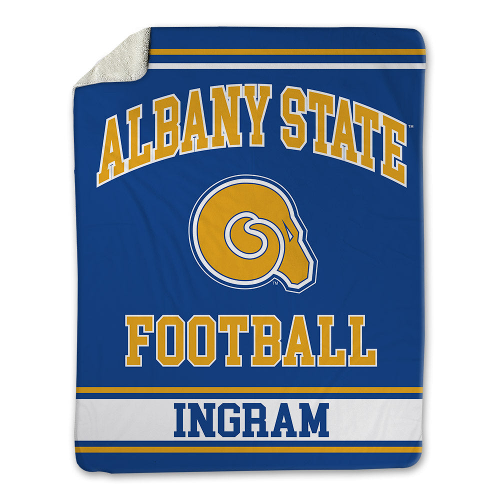 Albany State - NCAA Football : Otis Ingram - Blanket-0