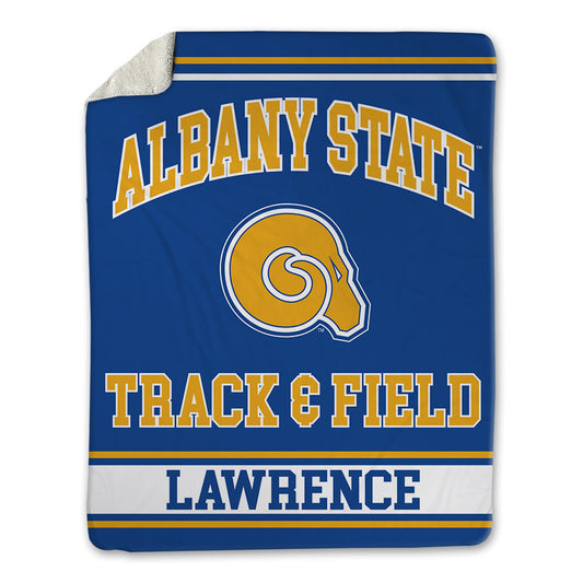 Albany State - NCAA Women's Track & Field : Jeniya Lawrence - Blanket-0