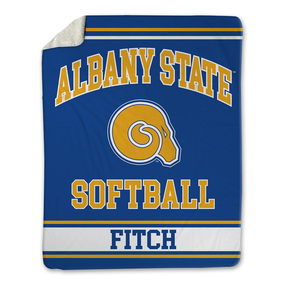 Albany State - NCAA Softball : McKenzie Fitch - Blanket-0