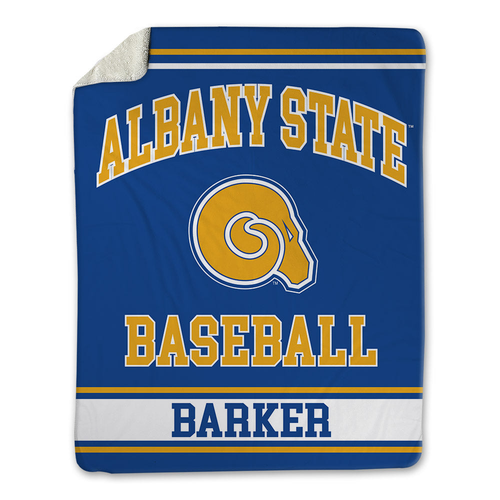 Albany State - NCAA Baseball : Riley Barker - Blanket-0