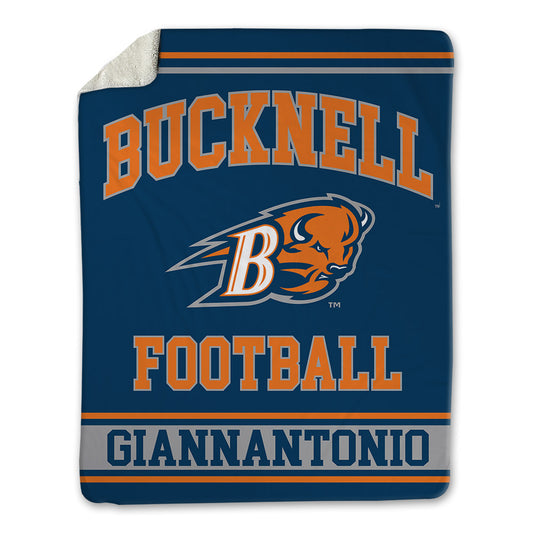 Bucknell - NCAA Football : Matthew Giannantonio - Blanket-0