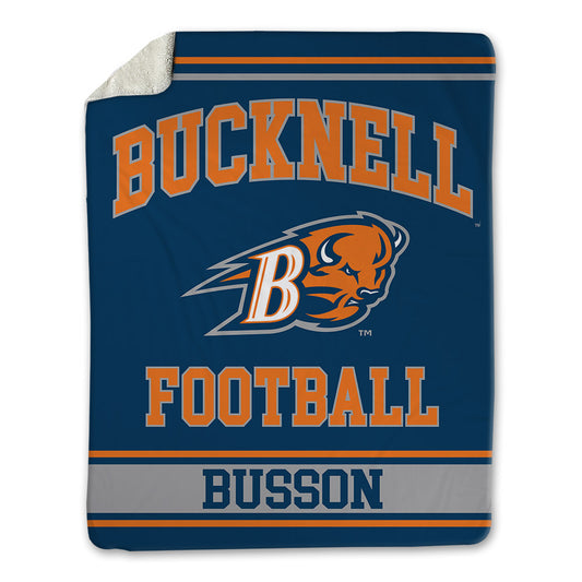 Bucknell - NCAA Football : Logan Busson - Blanket-0