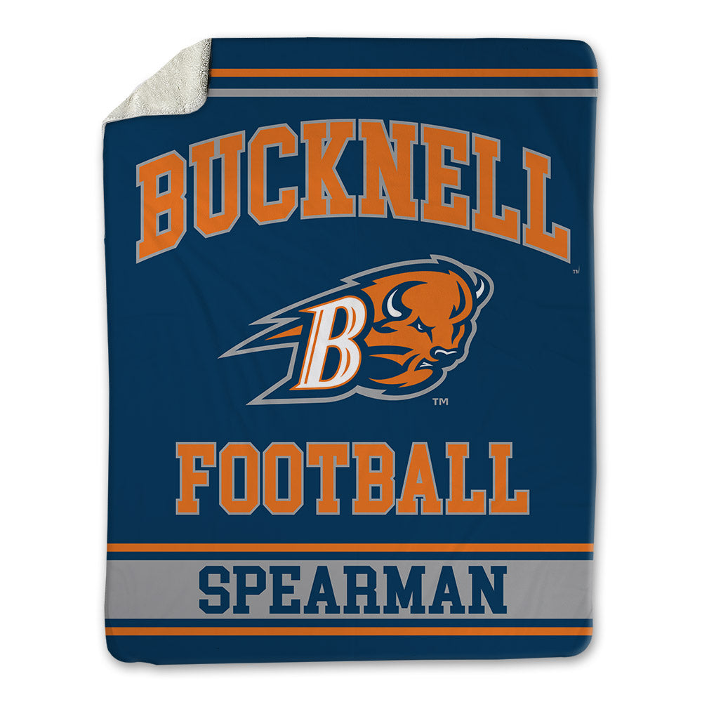 Bucknell - NCAA Football : Jaiden Spearman - Blanket-0