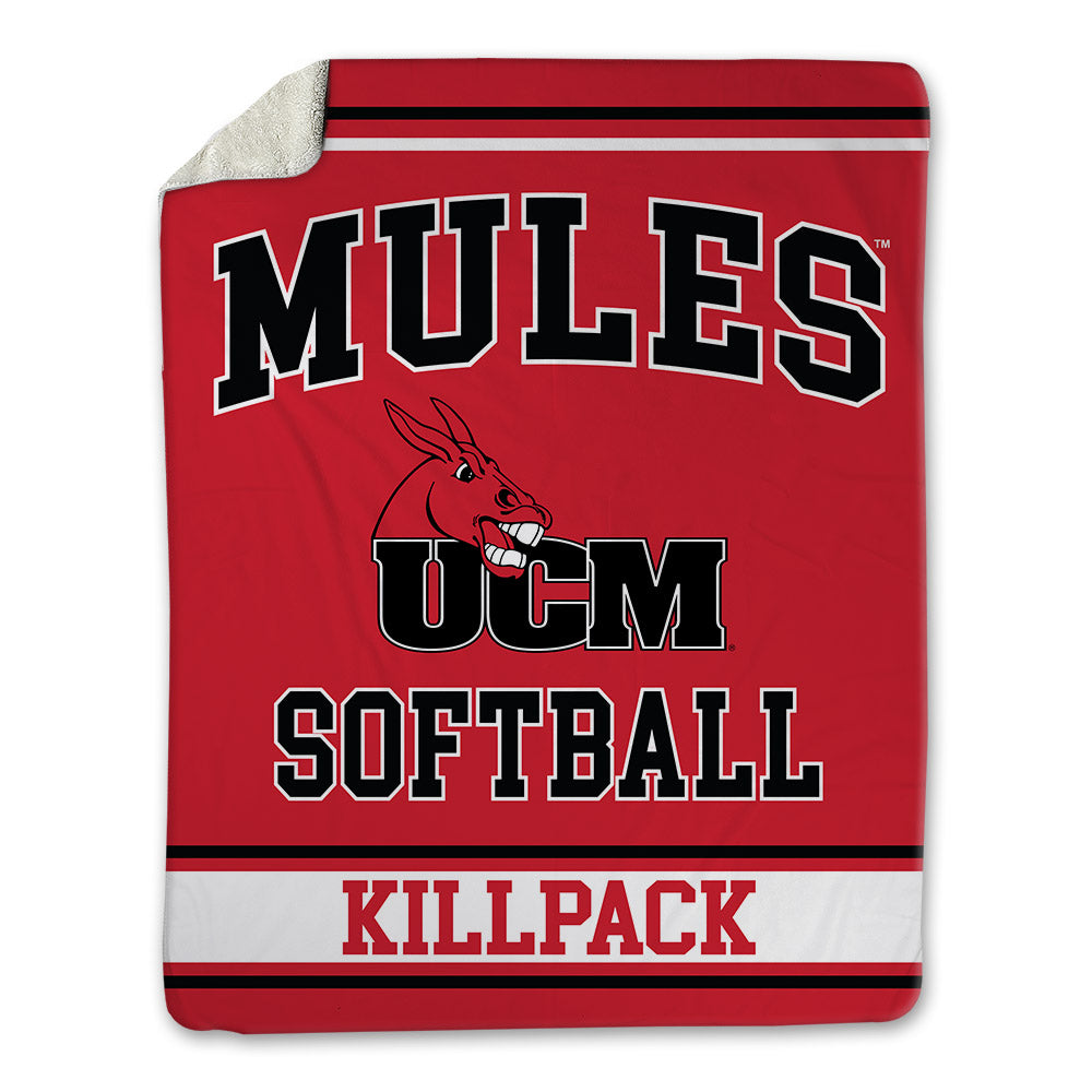 UCM - NCAA Softball : Laney Killpack - Blanket-0