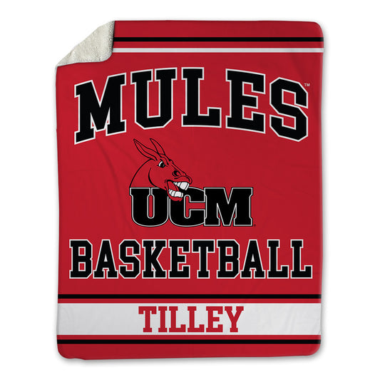 UCM - NCAA Men's Basketball : Kyran Tilley - Blanket-0