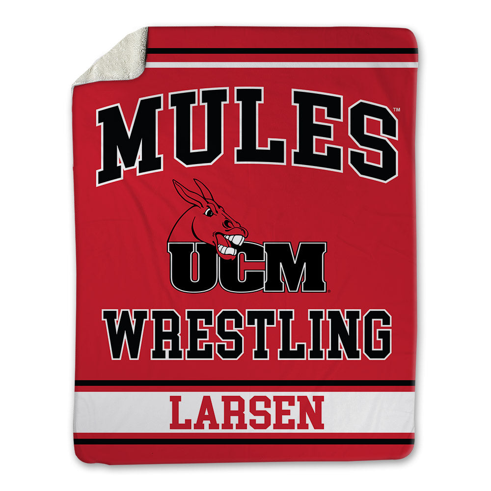 UCM - NCAA Wrestling : Aiden Larsen - Blanket-0