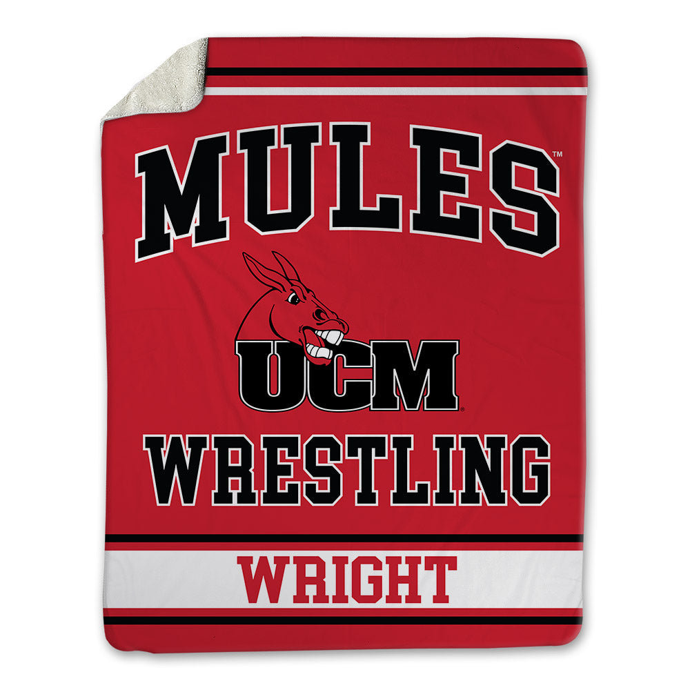 UCM - NCAA Wrestling : James Wright - Blanket-0