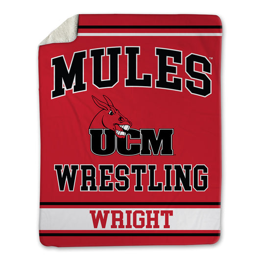 UCM - NCAA Wrestling : James Wright - Blanket-0