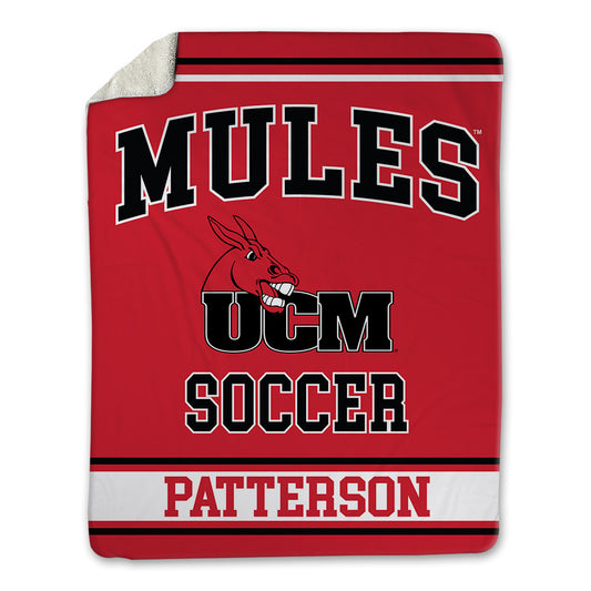 UCM - NCAA Women's Soccer : Aspen Patterson - Blanket-0
