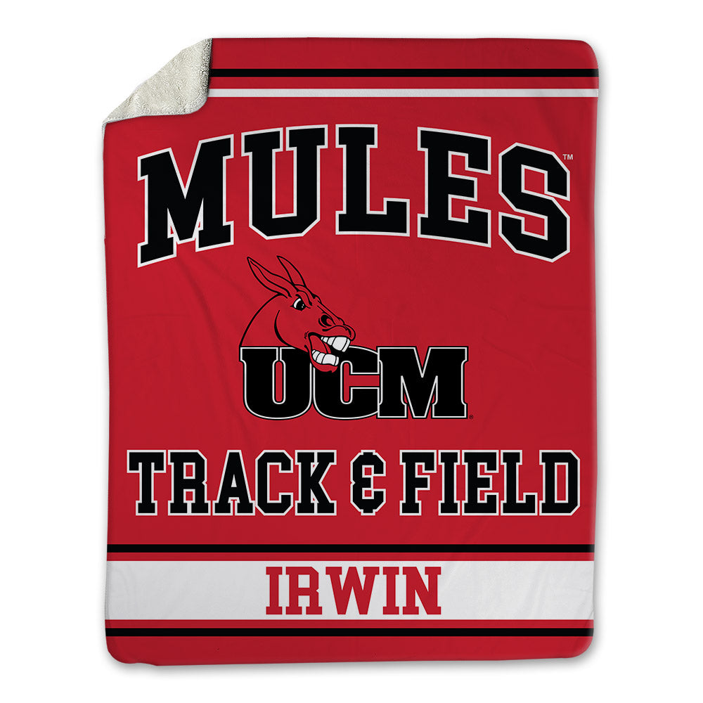 UCM - NCAA Men's Track & Field : Wyatt Irwin - Blanket-0