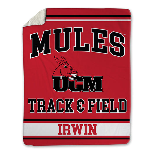 UCM - NCAA Men's Track & Field : Wyatt Irwin - Blanket-0