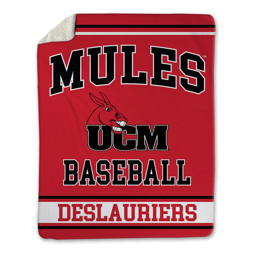 UCM - NCAA Baseball : Treyton DesLauriers - Blanket-0